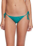 Фото #1 товара Body Glove Women's 236862 Peacock Solid Tie Side Bikini Bottom Swimwear Size L
