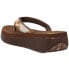 Фото #3 товара Volatile Neville Flip Flops Womens Brown Casual Sandals PV101-923