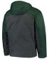 Фото #4 товара Men's Green, Charcoal Michigan State Spartans Glennaker Storm Full-Zip Jacket