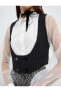 Фото #5 товара Жилет Koton - жилет с застёжкой-запахом, У-образный воротник, с карманами