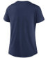 Фото #4 товара Women's Derek Jeter Navy New York Yankees Hof2 Tri-Blend V-Neck T-shirt
