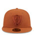 Men's Brown Las Vegas Raiders Color Pack 59fifty Fitted Hat