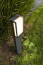 Lutec QUBO - Outdoor ground lighting - Grey - Aluminium - Polycarbonate (PC) - IP54 - Garden - Street - I