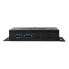 LogiLink UA0316 - USB 3.2 Gen 1 (3.1 Gen 1) Type-C,USB 3.2 Gen 2 (3.1 Gen 2) Type-A - 10000 Mbit/s - Black - Metal - 0.6 m - RoHS - CE