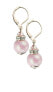 Romantic Cutie Smile earrings made of Lampglas ECU35 pearls