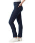 Фото #2 товара Women's Shape Effect Pull-On Straight-Leg Denim Jeans