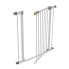Фото #22 товара Hauck Clear Step Autoclose Safety Gate for Widths 75-80 cm, Ultra Flat Threshold, Automatic Closing Mechanism, No Drilling, One-Handed Opening, Metal, White