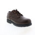 Фото #4 товара Lugz Savoy Slip Resistant MSVYEV-245 Mens Brown Wide Athletic Work Shoes