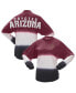 Фото #1 товара Women's Branded Garnet, Black Arizona Coyotes Ombre Long Sleeve T-shirt