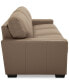 Фото #10 товара Ennia 82" Leather Sofa, Created for Macy's