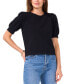 Women's Short Puff-Sleeve Sweater