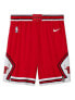 Фото #1 товара Nike Basketball NBA Chicago Bulls unisex icon shorts in university red