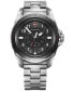 ფოტო #1 პროდუქტის Men's Swiss Journey 1884 Stainless Steel Bracelet Watch 43mm