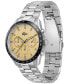 Фото #3 товара Наручные часы Longines Elegant Diamond Accent 18k Gold & Stainless Steel Bracelet Watch 25mm
