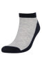 Erkek Çizgili 5'li Pamuklu Patik Çorap C0135axns