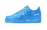 【定制球鞋】 Nike Air Force 1 Low 蓝天白云清新复古 低帮 板鞋 男款 蓝白 / Кроссовки Nike Air Force CW2288-111