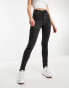 Фото #2 товара Monki Oki skinny jeans in washed black