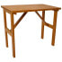 Фото #1 товара Садовый стол DEGAMO Villach 125x80cm, для внутреннего и наружного использования.