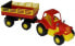 Фото #1 товара Игрушечный транспорт Wader Трактор с прицепом Nr2 - 44969 POLESIE