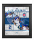 Фото #1 товара Nico Hoerner Chicago Cubs Framed 15" x 17" Stitched Stars Collage
