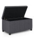 Dover Storage Ottoman Bench