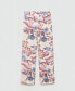 ფოტო #2 პროდუქტის Women's Printed Straight Pants