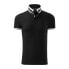 Malfini Collar Up M MLI-25601 black polo shirt
