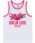 Фото #1 товара Men's Miller High Life Ringer Graphic Tank