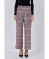 ფოტო #2 პროდუქტის Women's Houndstooth Pants