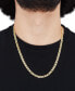 ფოტო #3 პროდუქტის Polished Mariner Link 22" Chain Necklace (5.5mm) in 10k Gold