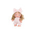 Фото #1 товара MARINA & PAU Piu Pink Monkey With Polka Dots In Case With Vinyl Body And Limbs 25 cm doll