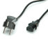 Фото #4 товара ROLINE Power Cable - straight IEC Connector 3 m - 3 m - CEE7/7 - C13 coupler - 250 V - 10 A