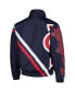 Фото #4 товара Men's Navy St. Louis Cardinals Exploded Logo Warm Up Full-Zip Jacket