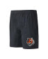 ფოტო #2 პროდუქტის Men's Black, Orange Cincinnati Bengals Meter T-shirt and Shorts Sleep Set
