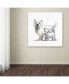 Фото #3 товара The Macneil Studio 'Westie' Canvas Art - 14" x 14"