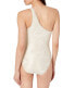 Фото #2 товара Купальник Ralph Lauren LAUREN Luxury Paisley One Shoulder One-Piece Swimsuit, 16 One Size