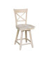 Charlotte Counter Height Stool with Swivel and Auto Return