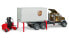 Bruder Mack Granite UPS Logistik-LKW mit Mitnahmestapler