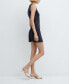 ფოტო #5 პროდუქტის Women's Short Buttoned Dress