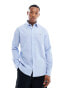 Tommy Hilfiger 1985 flex oxford regular fit shirt in blue