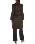 Фото #3 товара Sofiacashmere Belted Alpaca & Wool-Blend Coat Women's