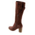 Фото #5 товара Softwalk Knox S1951-204 Womens Brown Narrow Leather Zipper Knee High Boots 11