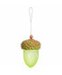 Фото #8 товара Metal Acorn Wild Bird Feeder Outdoor Hanging Food Dispenser for Garden Yard