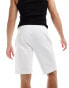 Фото #4 товара Calvin Klein degrade logo jersey shorts in white