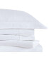 Фото #2 товара Solid Cotton Percale King Sheet Set