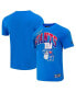 Men's Royal New York Giants Super Bowl XLVI Patch Hometown Collection T-shirt