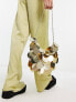 ASOS DESIGN shoulder bag with large disc sequins in gold