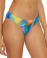 Women's Reversible Paper Mache Printed Bikini Bottoms