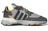 Фото #2 товара Кроссовки adidas Originals Nite Jogger амортизирующие, антискользящие, износостойкие, низкие, спортивно-повседневной обуви унисекс серого цвета GY0019