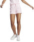 ფოტო #1 პროდუქტის Women's Cotton Essentials Linear French Terry Shorts